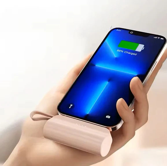 Mini Cargador Portátil Doble USB