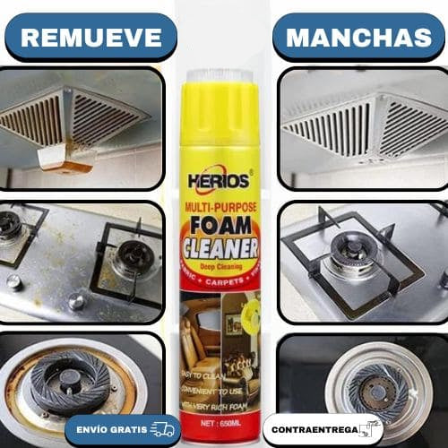 ESPUMA LIMPIADORA MULTIUSOS