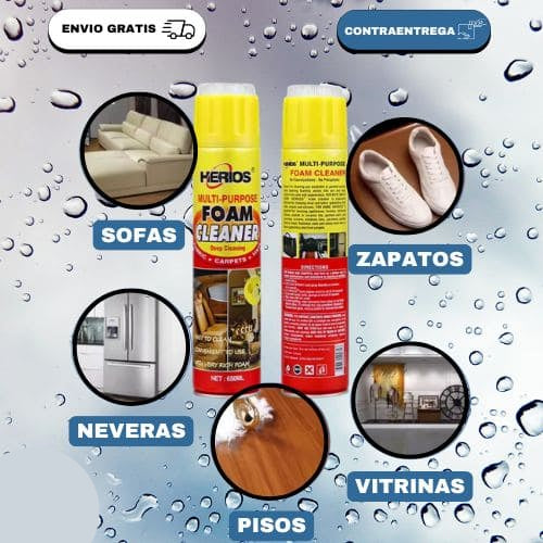 ESPUMA LIMPIADORA MULTIUSOS