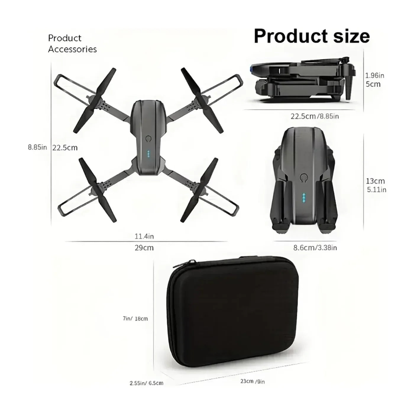 Drone E99 Plegable