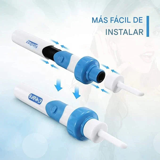 LIMPIA OIDOS INTELIGENTE | SUCCIÓN Y VIBRACIÓN
