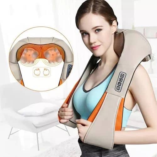 Almohada Masajeadora De Cuello Y Hombros