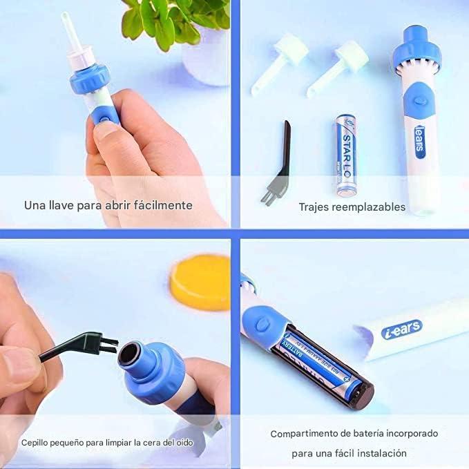 LIMPIA OIDOS INTELIGENTE | SUCCIÓN Y VIBRACIÓN