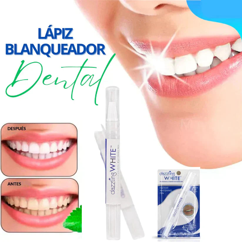 Lápiz Blanqueador de Dientes. Sonrisa Radiante 4x1