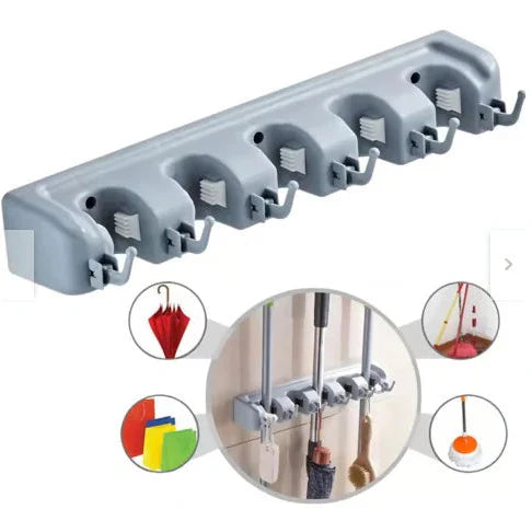 Organizador de Pared para Escobas