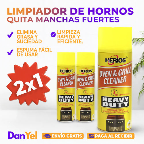 Espuma Limpiadora de Hornos 2x1