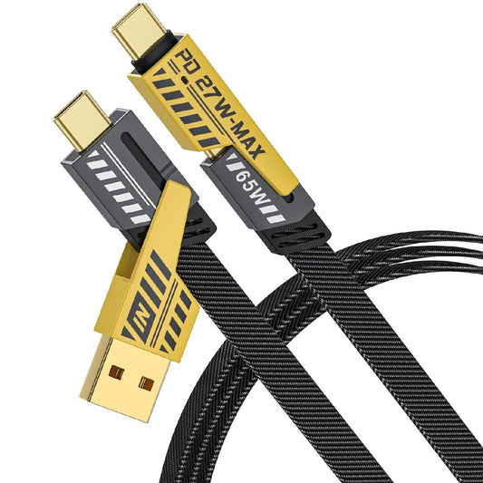 Cable Multiuso 4 en 1 con Carga Rápida | Alta Velocidad y Durabilidad