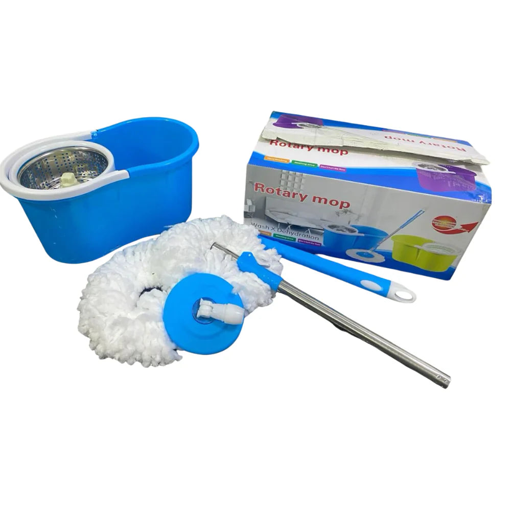 Trapeador Giratorio 360 Con Balde