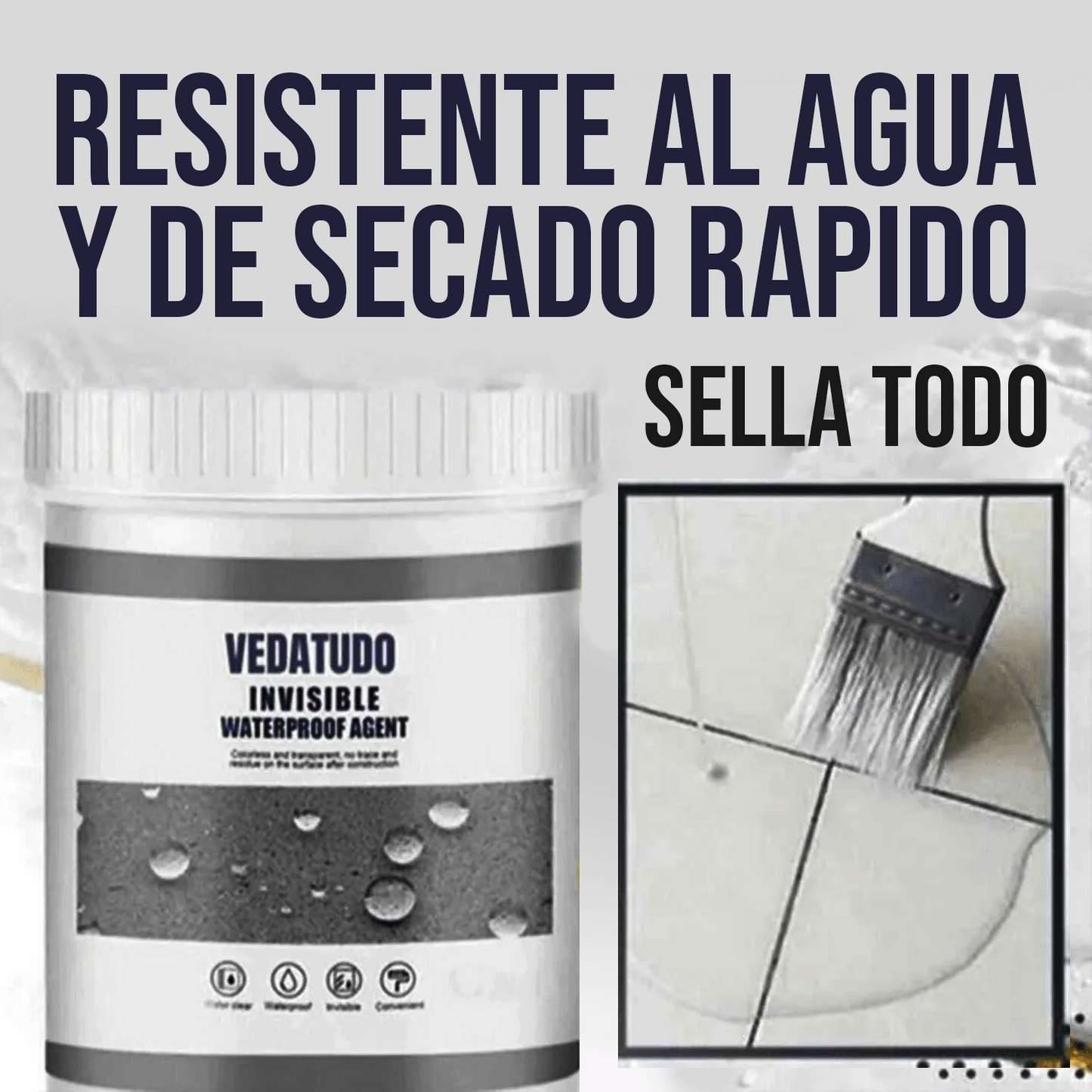 Sellador Selle Todo 300gr 2x1 - Impermeabilizante con 10 años de duración