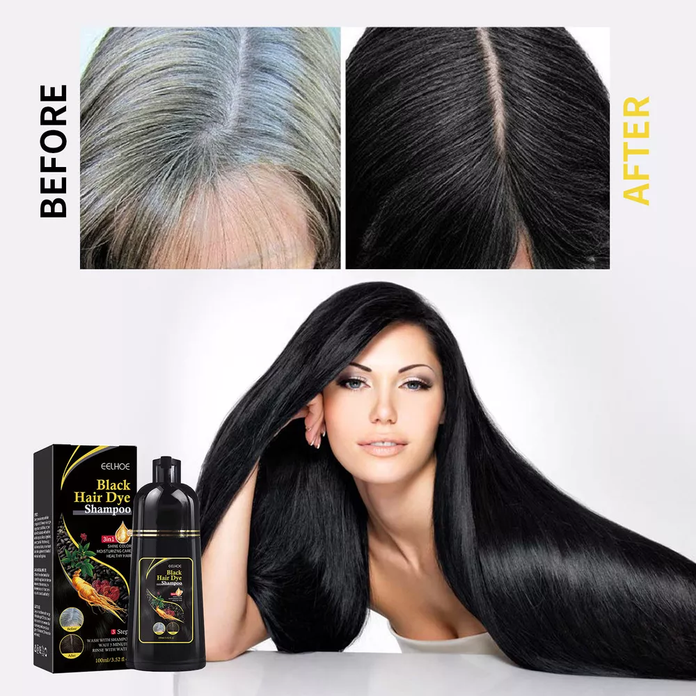 ELIMINA CANAS | SHAMPOO NEGRO INSTANTANEO