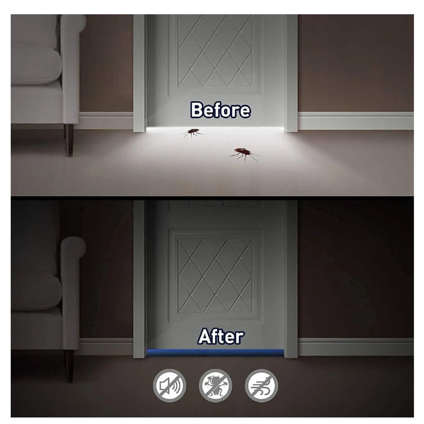 Tira de Sellado para Puertas 4x1