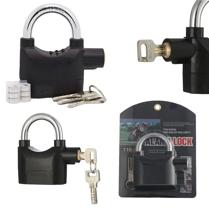 Candado con Alarma Antirrobo