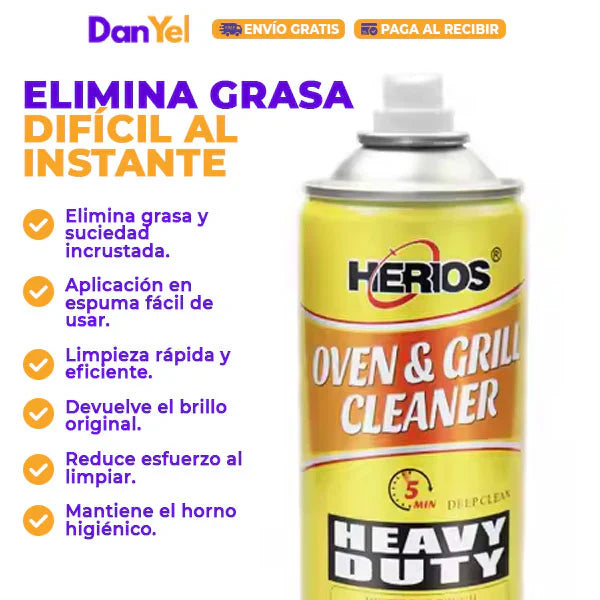 Espuma Limpiadora de Hornos 2x1