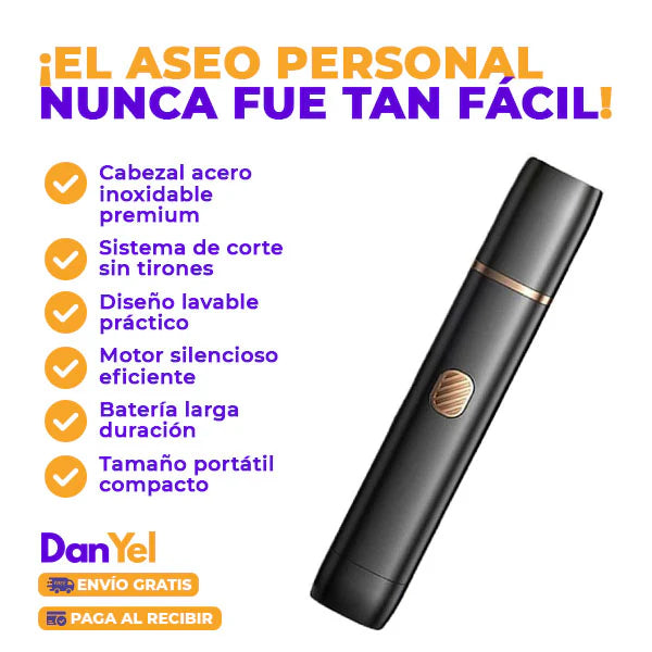 Depiladora Pro Para Hombres: Solución Para Nariz y Orejas