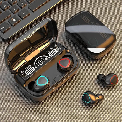 Audífonos Inalámbricos M10 con Powerbank