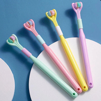 Cepillo Triple Envolvente de Cerdas Suaves 4x1