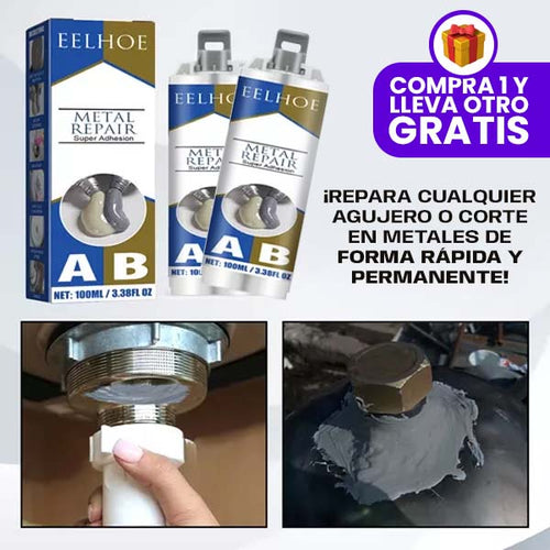 SELLADOR DE METAL PROFESIONAL 2x1 🎁 | PEGAMENTO MÁGICO REPARADOR AB 2x1