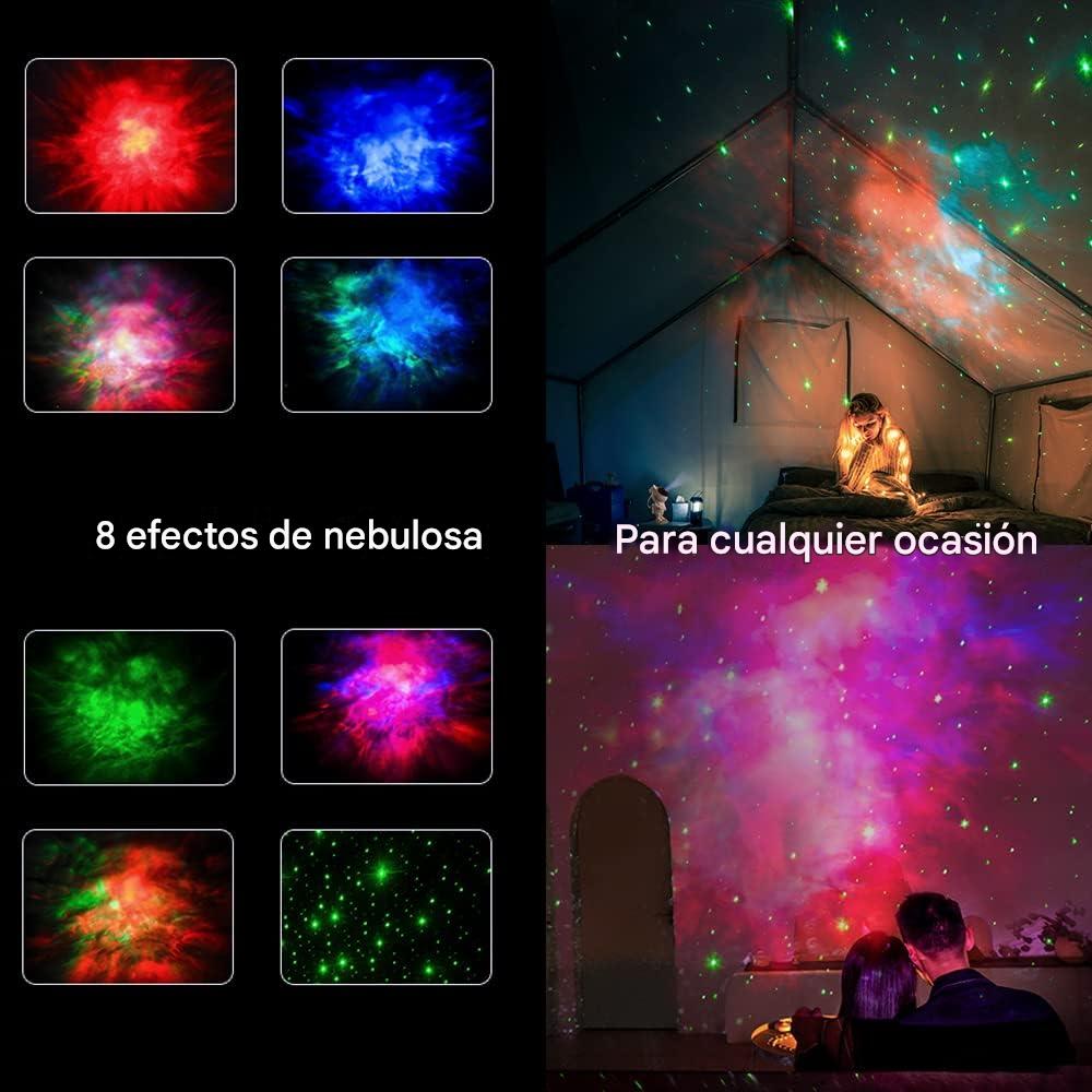 Proyector De Galaxias Con Parlante | Noches Cósmicas Inolvidables