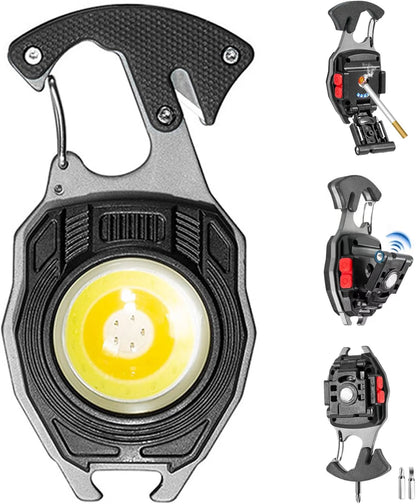 Mini Linterna Llavero Multifuncional