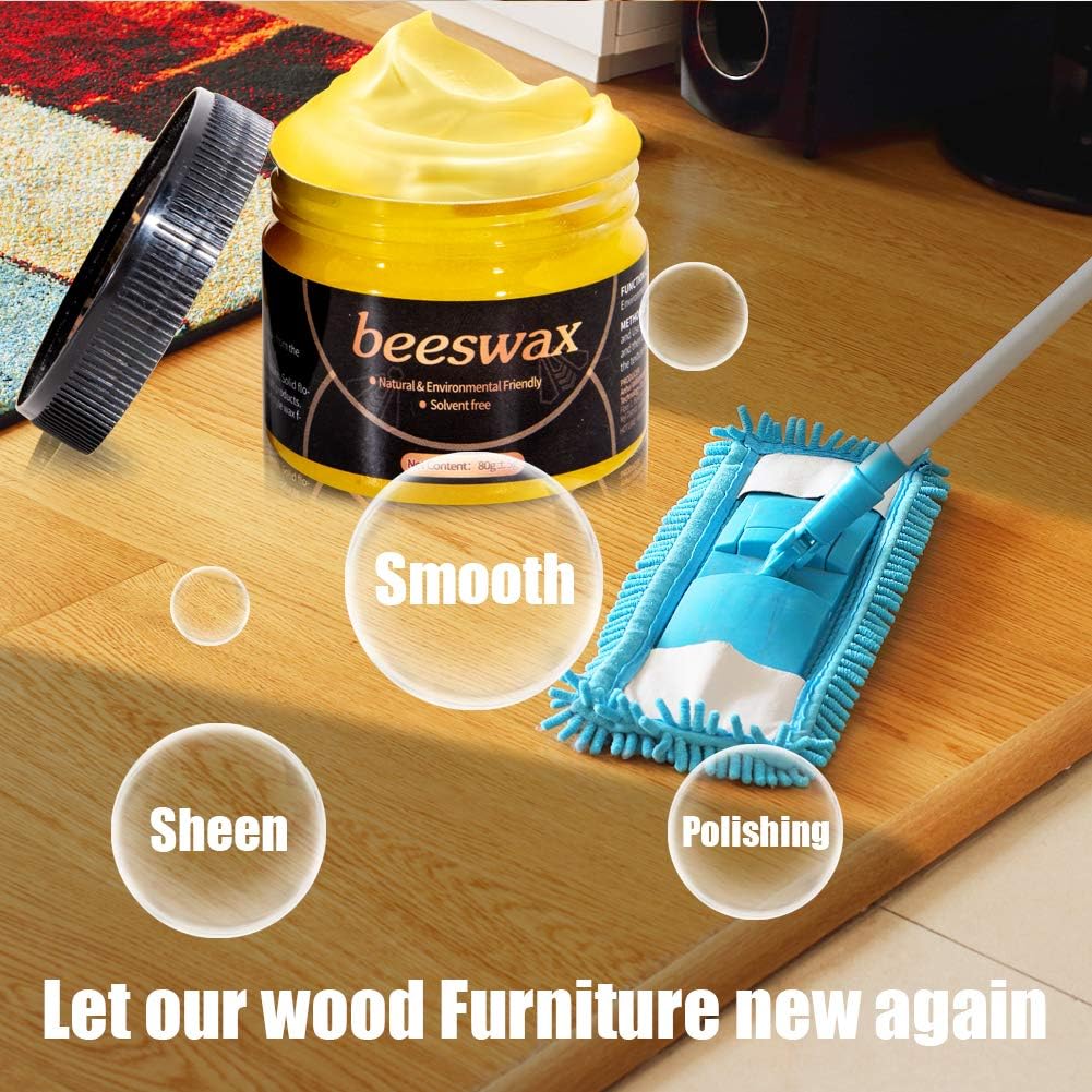 CERA DE ABEJA PULIDO PROFESIONAL PARA MADERA
