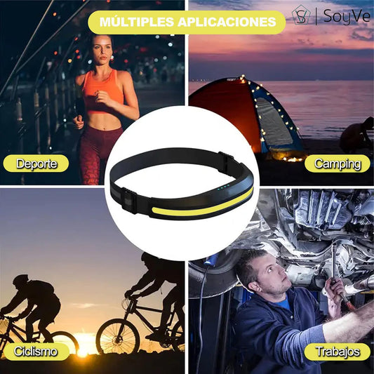 Linterna Manos Libres de Emergencia