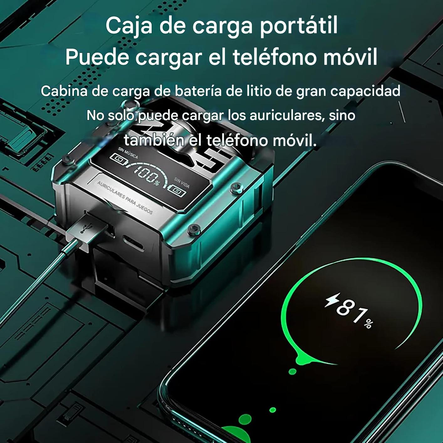 Audífonos Impermeables M25 | Carga Rápida Y Audio Profesional