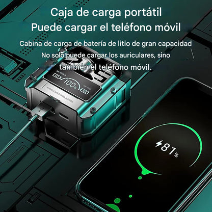 Audífonos Impermeables M25 | Carga Rápida Y Audio Profesional