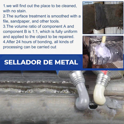 SELLADOR DE METAL PROFESIONAL 2x1 🎁 | PEGAMENTO MÁGICO REPARADOR AB 2x1