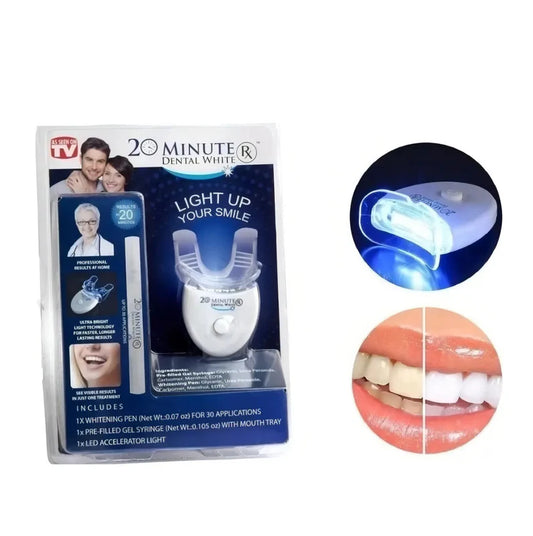 Kit de Blanqueamiento Dental con Lámpara UV