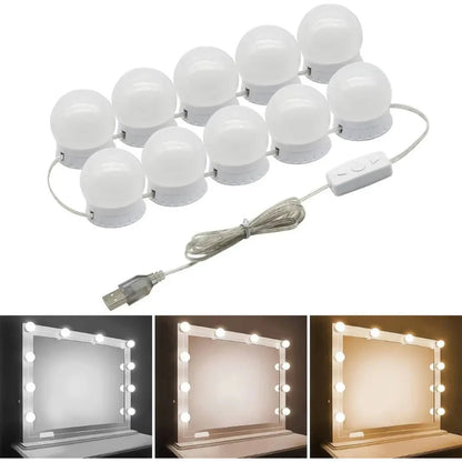 Set de Luces LED Para Espejos