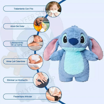 Peluche Térmico de Stitch para Cólicos