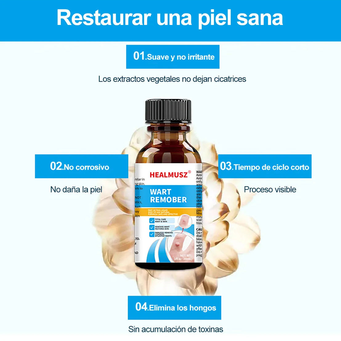 Líquido Removedor de Verrugas