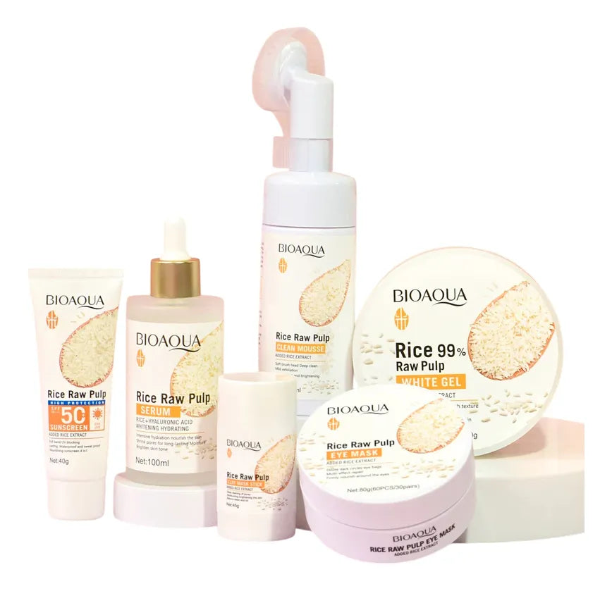 Set Facial Hidratante Antiedad | 6 Piezas