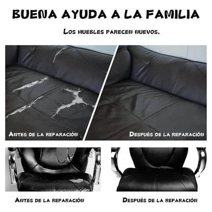 Parche de Cuero Adhesivo Impermeable para Sillones 2x1