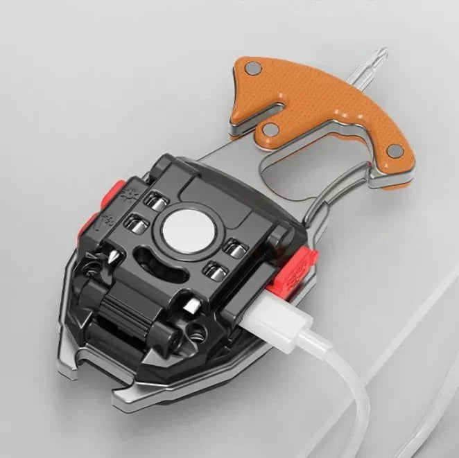 Mini Linterna Llavero Multifuncional