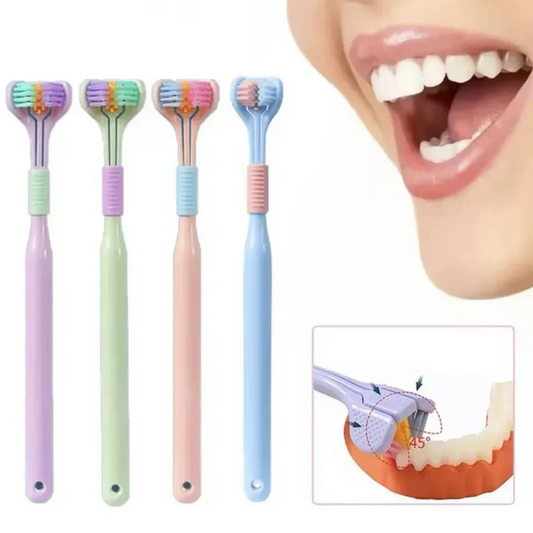 Cepillo Triple Envolvente de Cerdas Suaves 4x1