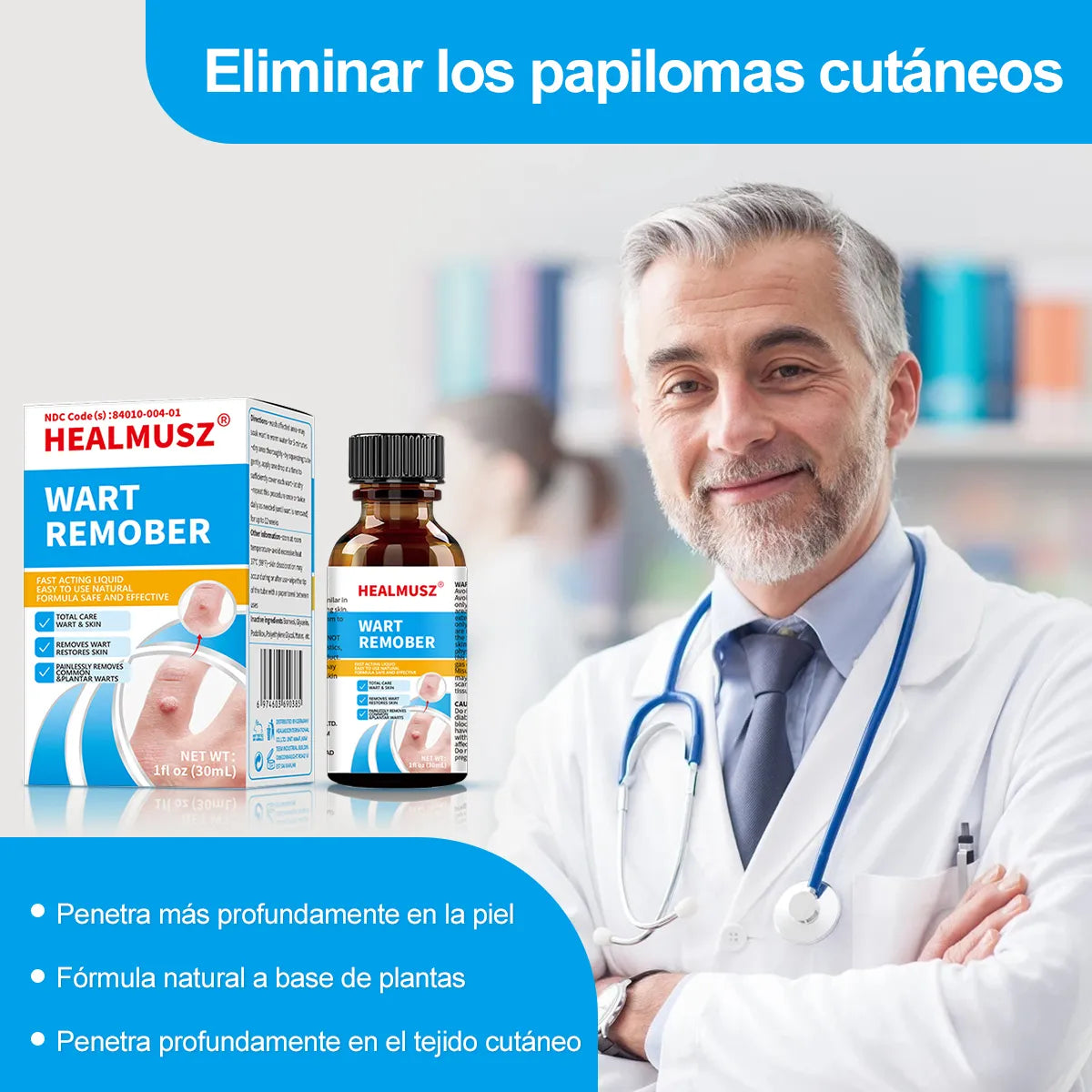 Líquido Removedor de Verrugas