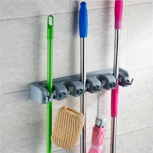 Organizador de Pared para Escobas
