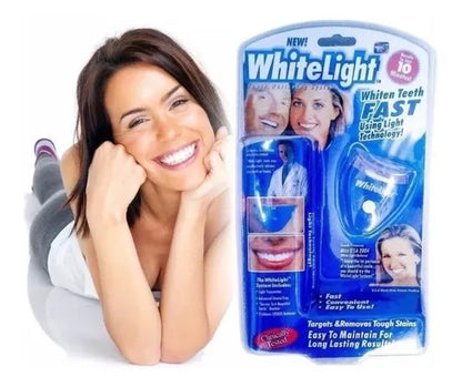 Blanqueador Dental White Light | Sonrisa Más Blanca En 10 Minutos