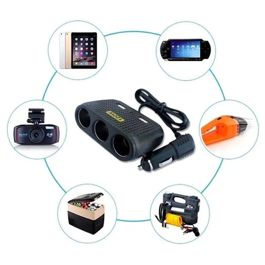Adaptador para Encendedor de Auto 5 en 1