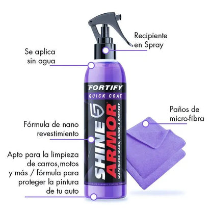 Spray de Cera para Autos 2x1