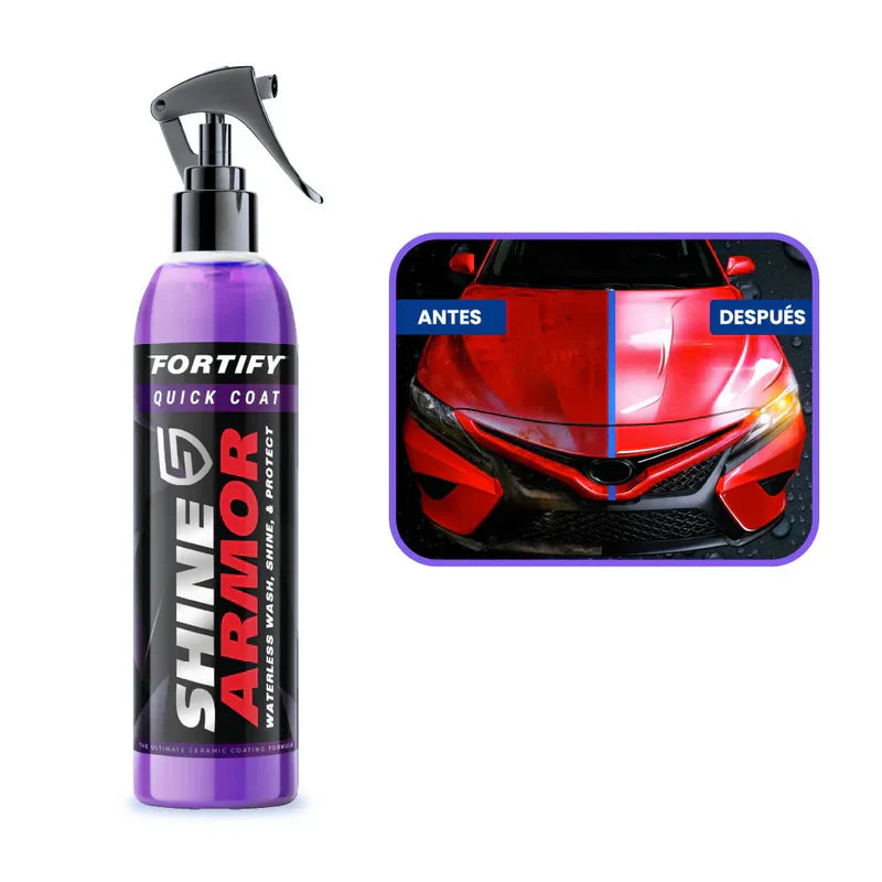 Spray Protector Nanotecnológico con Brillo Espejo para Autos