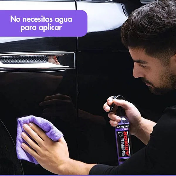 Spray Protector Nanotecnológico con Brillo Espejo para Autos