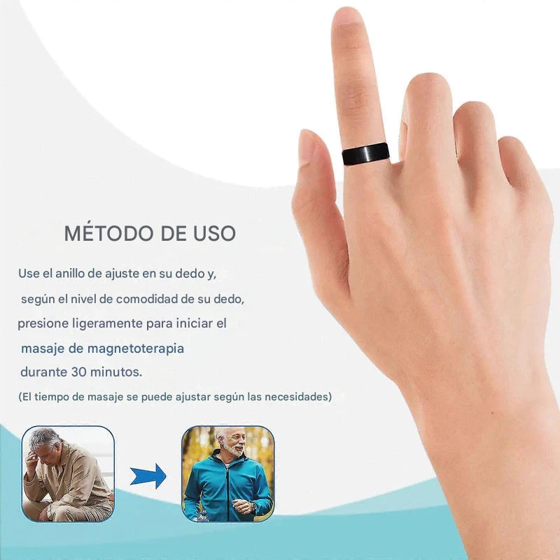 Anillo Magnético Regulador De Azúcar | Equilibra Tu Glucosa Al Instante
