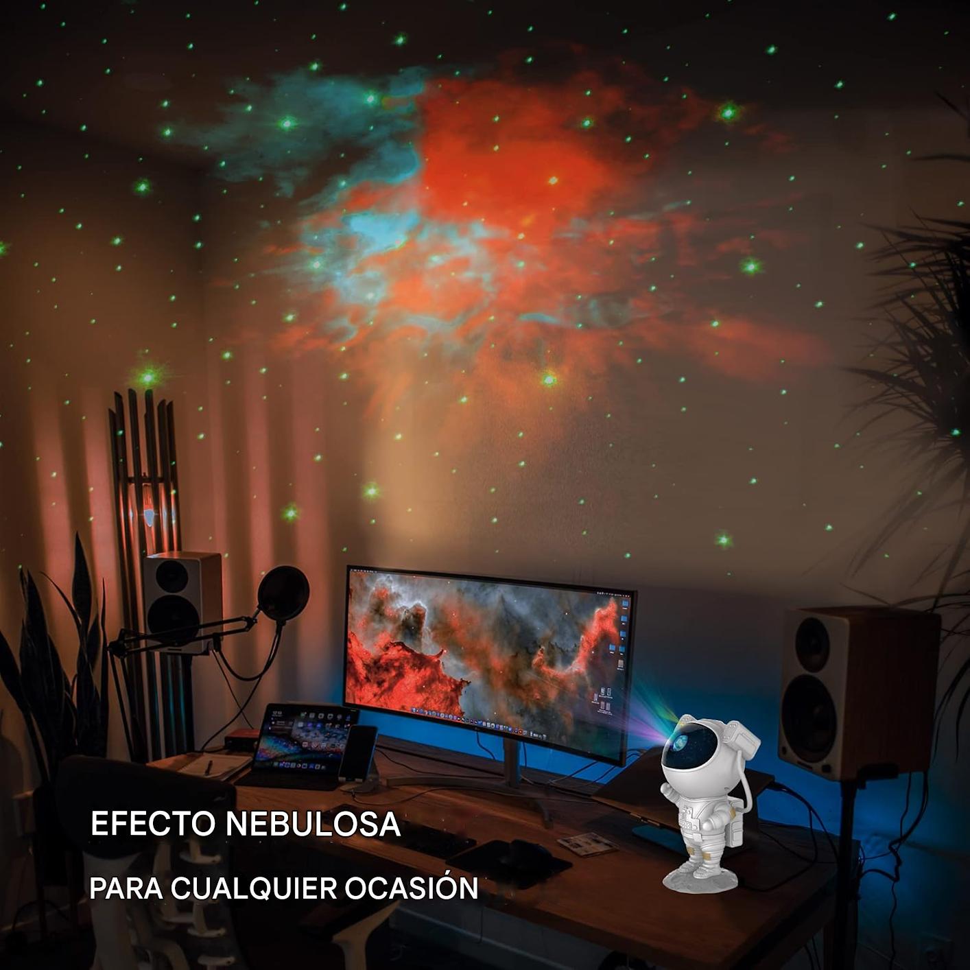 Proyector De Galaxias Con Parlante | Noches Cósmicas Inolvidables