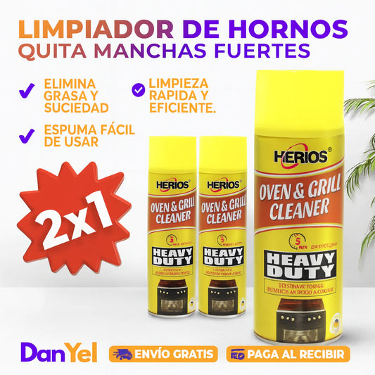 Espuma Limpiadora de Hornos 2x1
