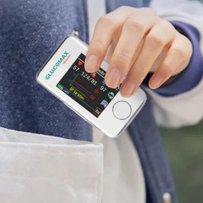 Óximetro medidor Glucomax | Mide Glucosa, Oxígeno y Pulso