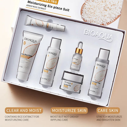 Set Facial Hidratante Antiedad | 6 Piezas
