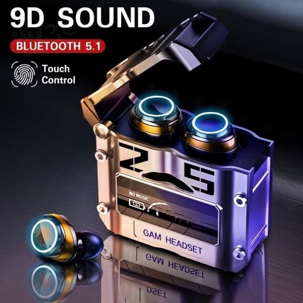 Audífonos Impermeables M25 | Carga Rápida Y Audio Profesional